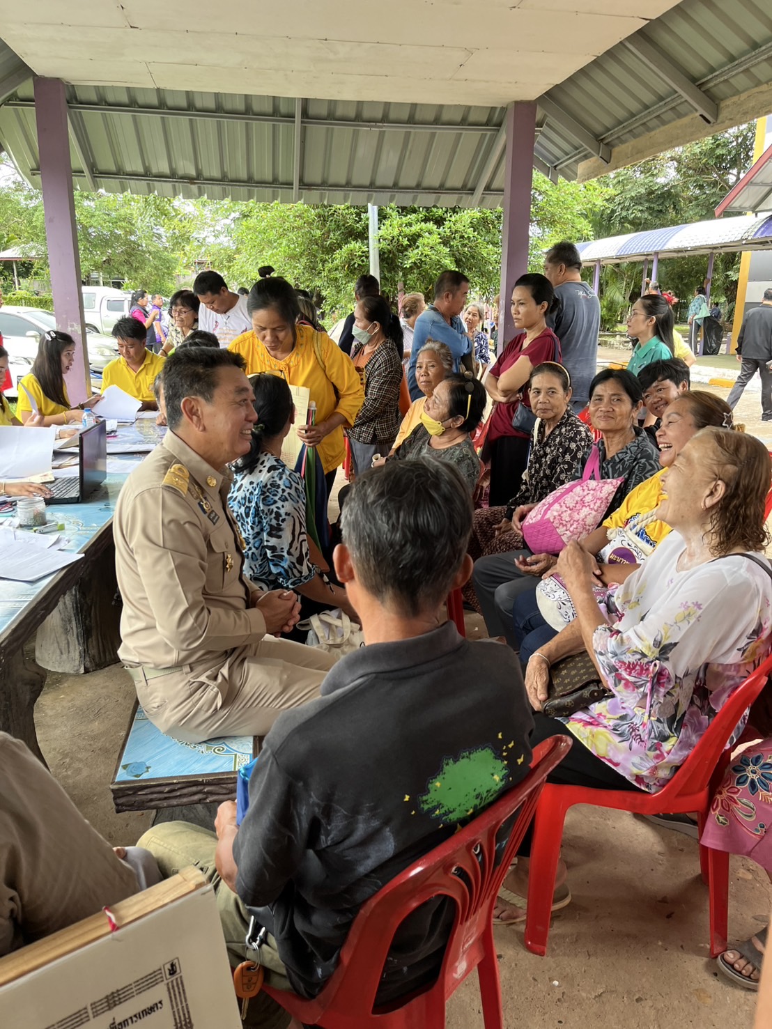 title - ส.ป.ก. บึงกาฬ  ออกหน่วยรับบริการเคลื่อนที่  รับคำร้องเปลี่ยนเอกสารเป็นโฉนดเพื่อการเกษตร